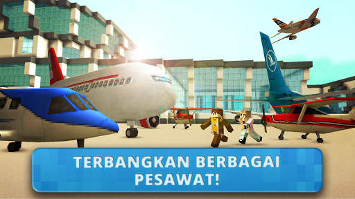 Airport Craft: Simulator Penerbangan & Bandara screenshot 1