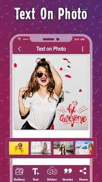 Text on Photo - Quote Maker screenshot 1
