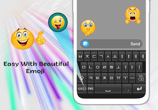 Easy Korean English Keyboard 2020 स्क्रीनशॉट 4