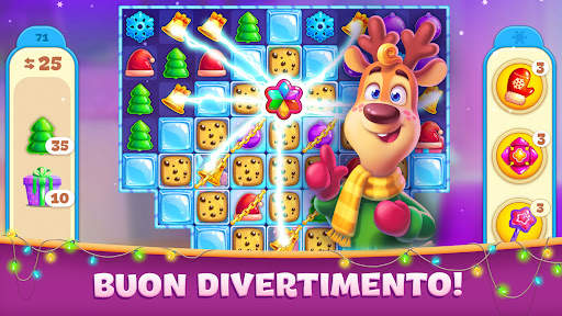 Christmas Sweeper 4 - Match-3 screenshot 1