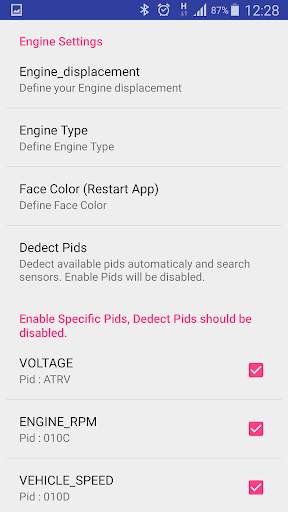 ECU OBD BLUETOOTH WIFI ELM327 screenshot 5