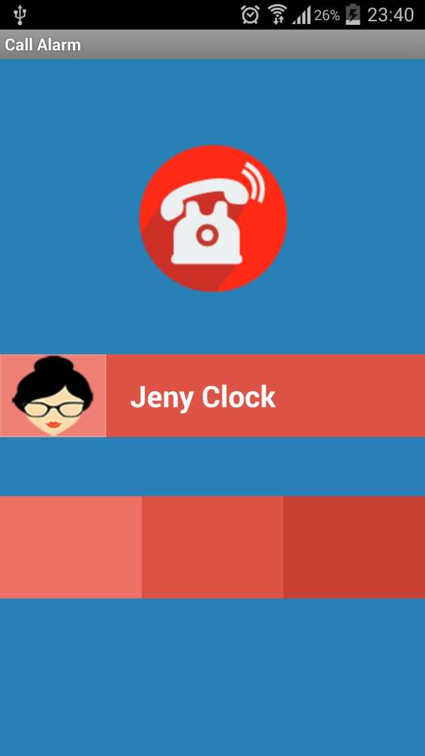 Call alarm clock - Free screenshot 3