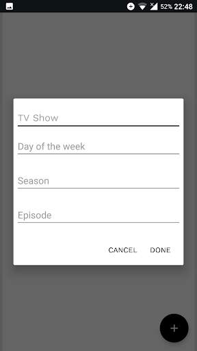 TV Shows Memo screenshot 1