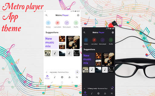 Metro - MP3 Player - Music Player, Equalizer screenshot 1