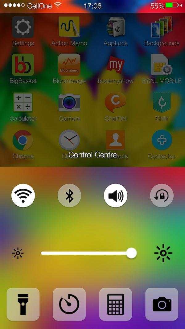 Titan os 9 Launcher i6 theme screenshot 2