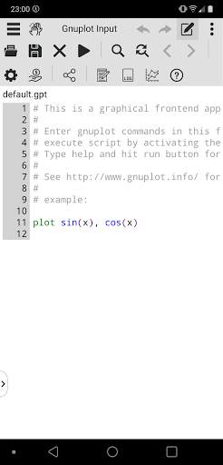 Mobile Gnuplot Viewer (New) screenshot 3