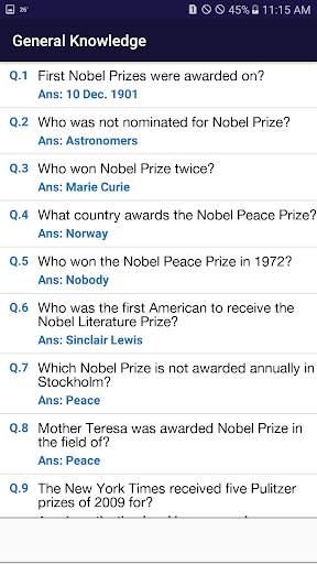 General Knowledge screenshot 4