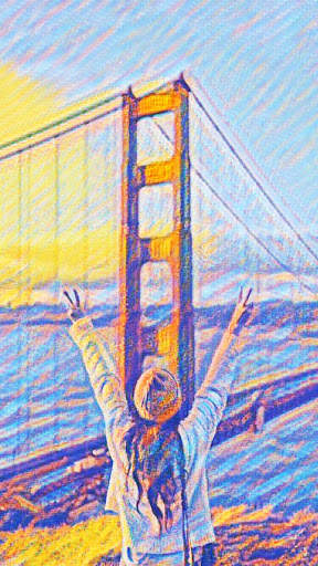 Art Cam Art Editor - cartoon camera,cartoon sketch screenshot 8