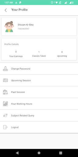 Clapingo Tutor App screenshot 2