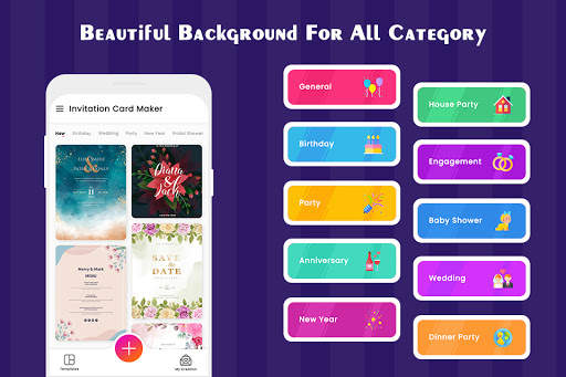 Digital Invitation Card Maker-Greeting Card Maker screenshot 2