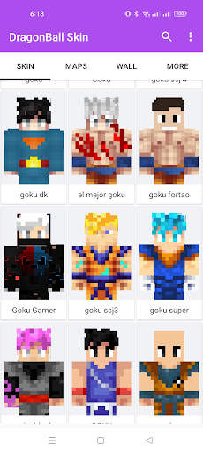 DragonBall Skins of Minecraft screenshot 3