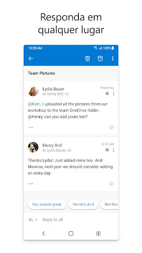 Microsoft Outlook screenshot 3