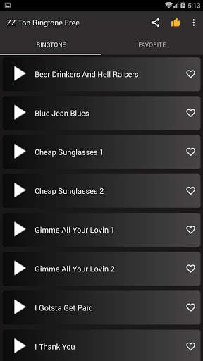 ZZ Top Ringtones Free screenshot 4