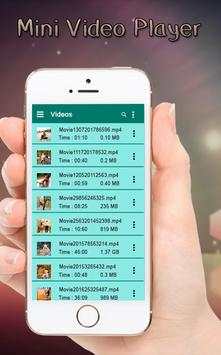 Mini Video Player स्क्रीनशॉट 4
