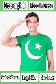 Best Pakistani Flag Shirts Photo Maker Free screenshot 1