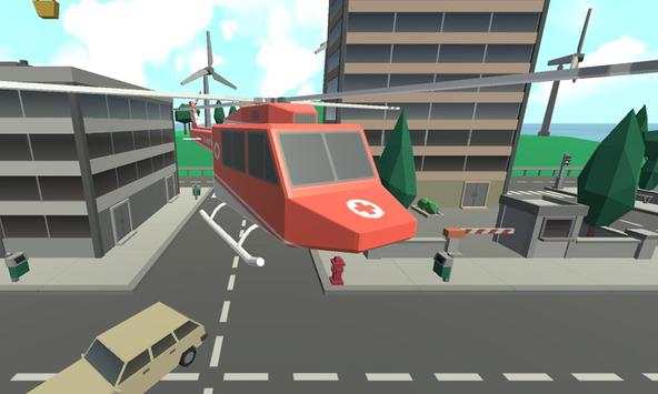 helicopter rescue city escape screenshot 1