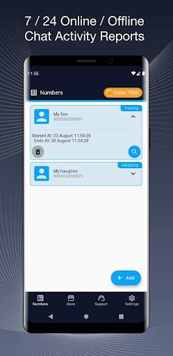 WAchase: WhatsApp Online Tracker, Last Seen screenshot 4