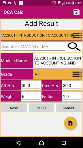 QCA Calculator скриншот 3