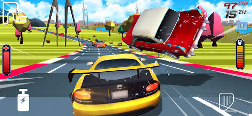 Run Race Racer 3d : Car Racing Games Cop Chase Fun screenshot 1