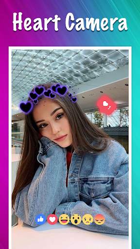 Heart Camera - Heart Crown Photo Editor screenshot 3