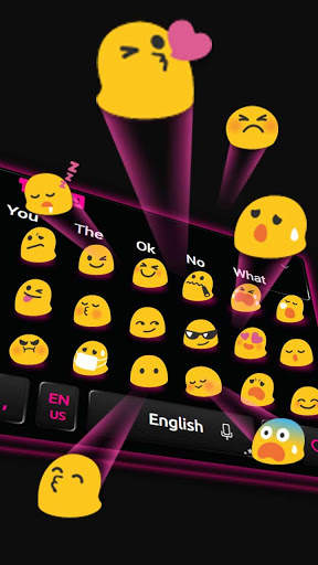 Black Keyboard Theme screenshot 2