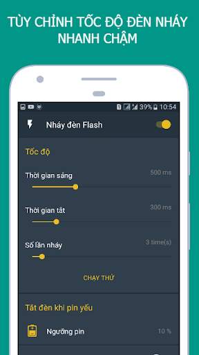 Nháy đèn Flash khi có cuộc gọi & tin nhắn đến 2019 screenshot 1