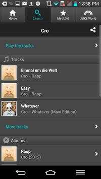 JUKE screenshot 2