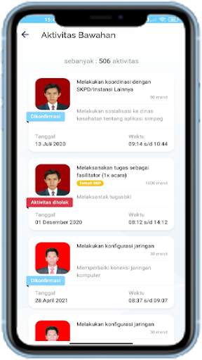 SIMPEG Pekanbaru screenshot 4