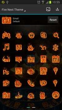 Fire Next Launcher 3D Theme screenshot 5