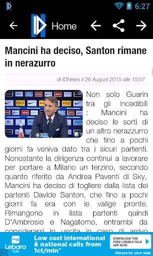 Inter News | InterDipendenza screenshot 2
