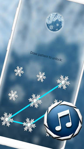 Winter Snowflake Launcher screenshot 4
