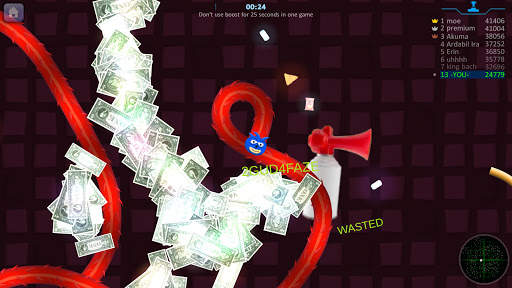 Zabawa Wąż kontra Worms screenshot 2