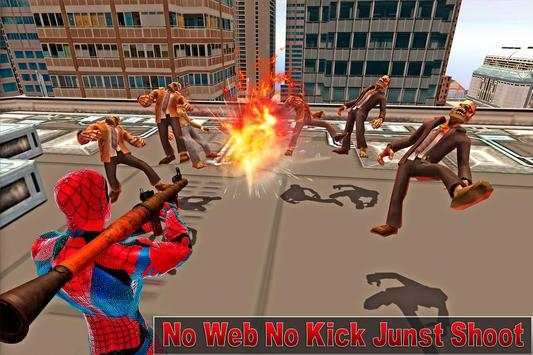 Super spider zombie pertempura screenshot 7