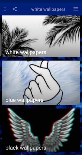 white wallpapers screenshot 3