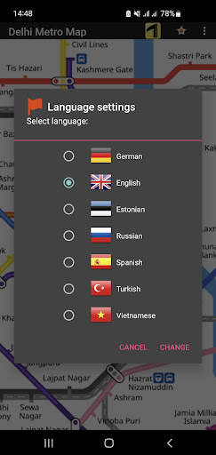 Delhi Metro Map screenshot 5