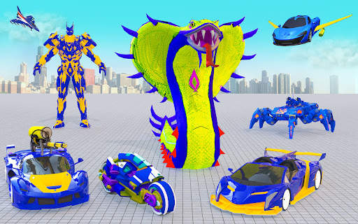 Snake Robot Bus Transformation screenshot 2