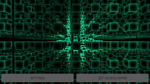 Infinity Parallax Cubes 3D Live Wallpaper screenshot 21