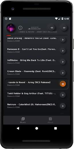 Loop - Neumorphic Music Player screenshot 3