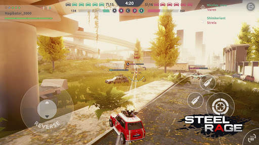 Steel Rage: Mech Cars PvP War 6 تصوير الشاشة