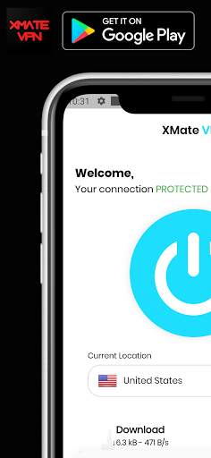 XMate VPN - Free VPN Proxy Server & Fast VPN screenshot 1