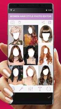 Women Hair Style Photo Editor Makeup Pro screenshot 7