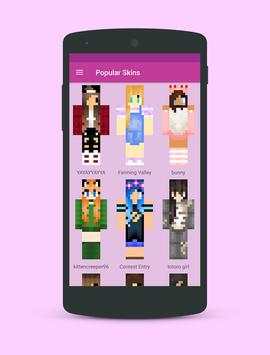 New Girl Skins for Minecraft screenshot 2