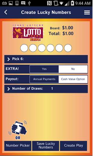 Texas Lottery Official App 4 تصوير الشاشة