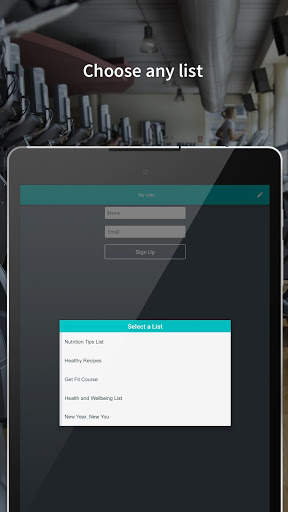 Atom - Subscriber sign-up app screenshot 10