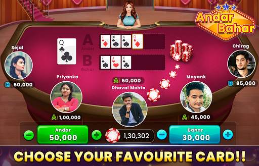 Andar Bahar - Indian Player Betting screenshot 2