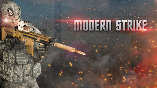 Modern Commando Strike Games स्क्रीनशॉट 1