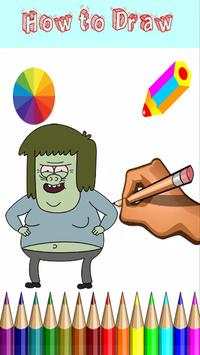 How To Draw : regular show screenshot 6