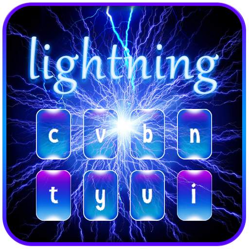 Cool Blue Lighting Keyboard 10001006