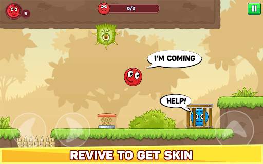 Bounce Ball 5 - Jump Ball Hero Adventure screenshot 22