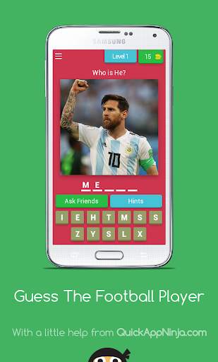 Guess The Football Player screenshot 1